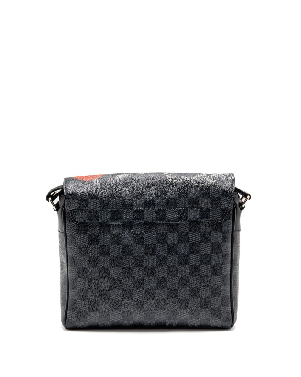 AAA Replica Louis Vuitton LV WORLD MAP DISTRICT MESSENGER BAG DAMIER GRAPHITE CANVAS SHW