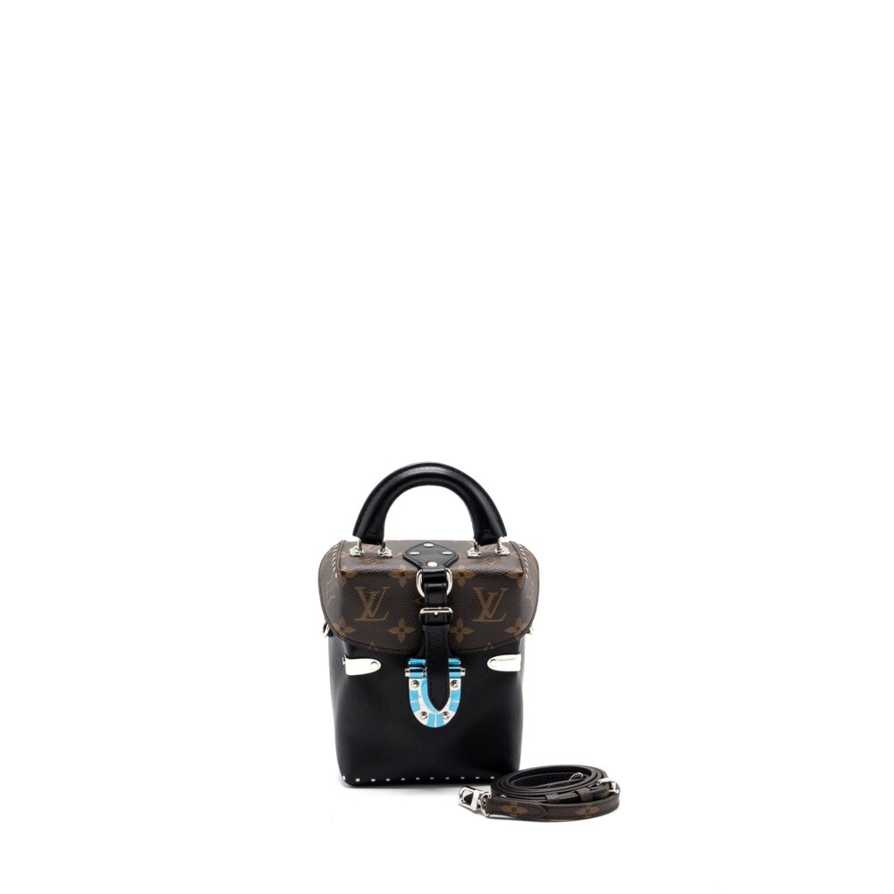 AAA Replica Louis Vuitton LV CAMERA BOX SHOULDER BAG MONOGRAM CANVAS SHW