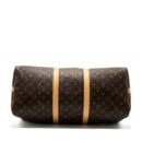 AAA Replica Louis Vuitton LV KEEPALL BANDOULIRE 50 MONOGRAM CANVAS GHW