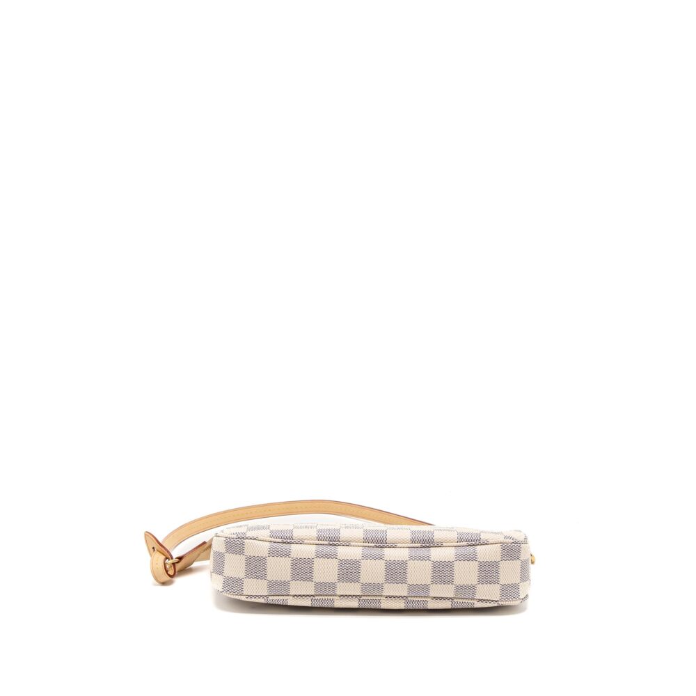 AAA Replica Louis Vuitton LV POCHETTE ACCESSORIES DAMIER AZUR CANVAS GHW (NEW VERSION)