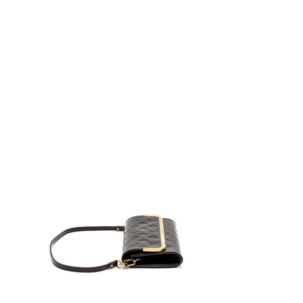 AAA Replica Louis Vuitton LV ROSSMORE MM MONOGRAM VERNIS AMARANTE GHW