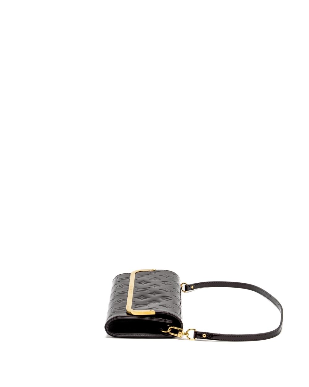 AAA Replica Louis Vuitton LV ROSSMORE MM MONOGRAM VERNIS AMARANTE GHW