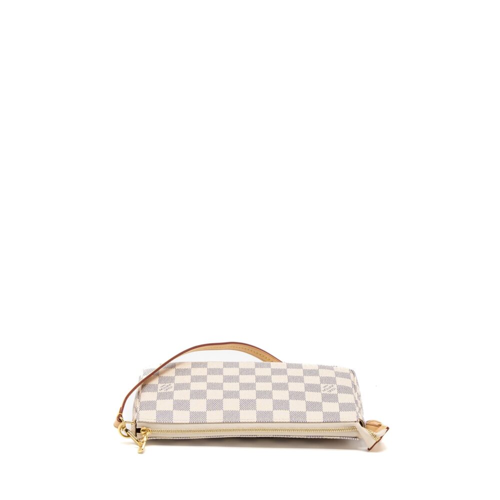AAA Replica Louis Vuitton LV POCHETTE ACCESSORIES DAMIER AZUR CANVAS GHW (NEW VERSION)