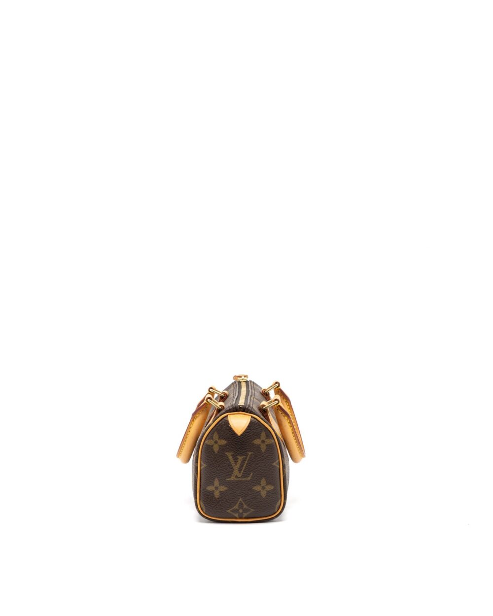 AAA Replica Louis Vuitton LV VINTAGE NANO SPEEDY MONOGRAM CANVAS GHW