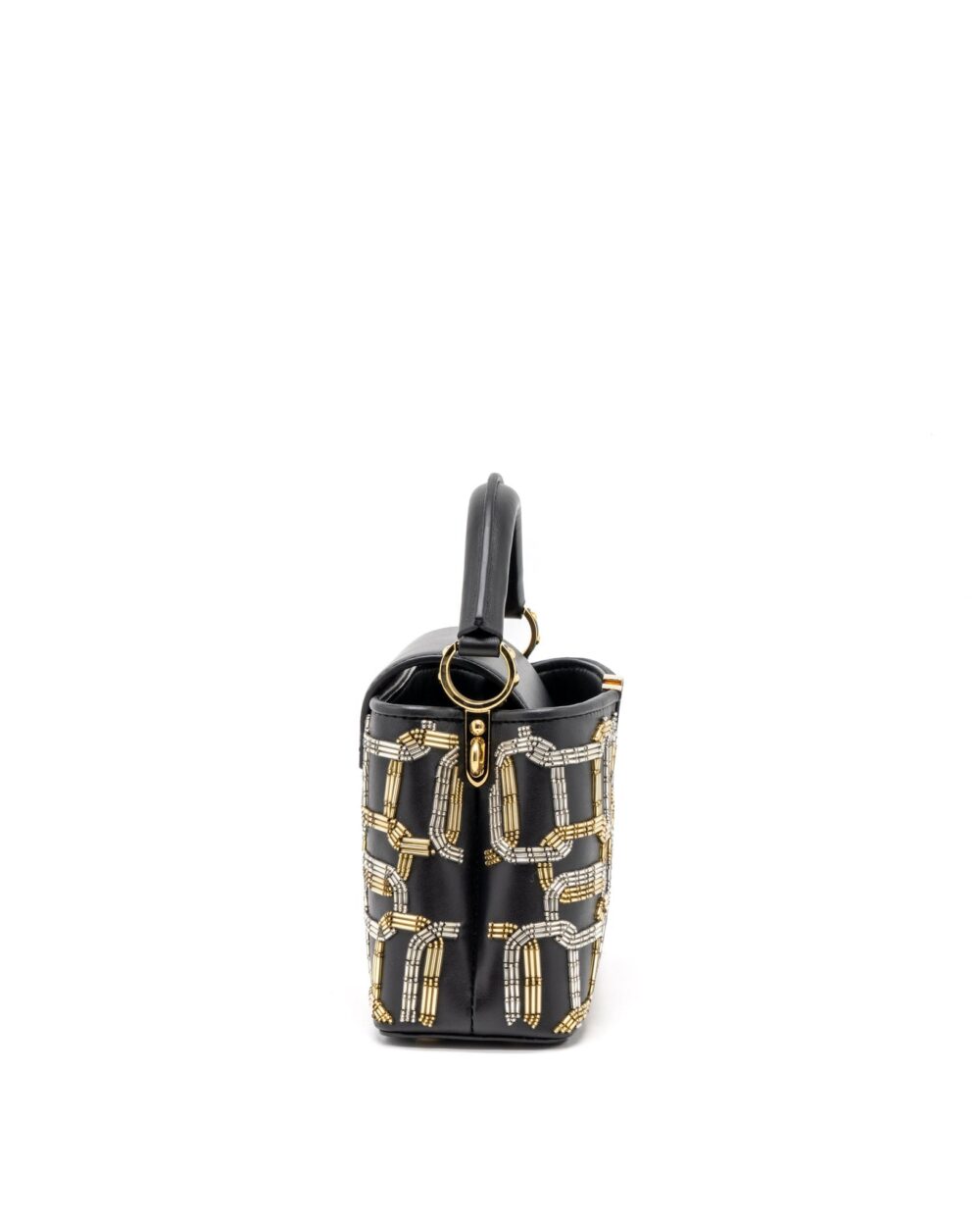 AAA Replica Louis Vuitton LV CAPUCINES BB 21FW LIMITED EDITION CALFSKIN BLACK/MULTICOLOUR GHW