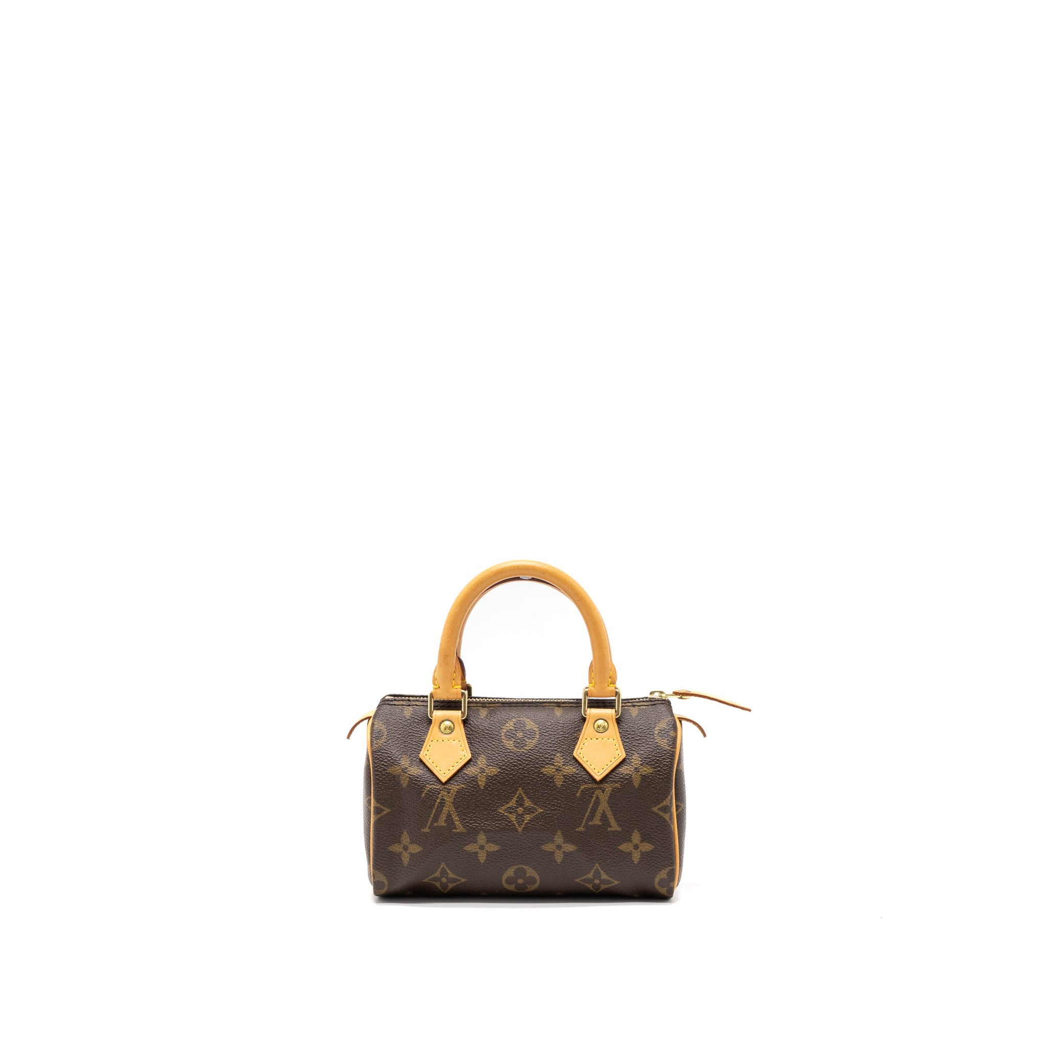 AAA Replica Louis Vuitton LV VINTAGE NANO SPEEDY MONOGRAM CANVAS GHW