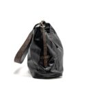 AAA Replica Louis Vuitton LV CARRYALL VIBE MM LAMBSKIN/MONOGRAM CANVAS BLACK SHW