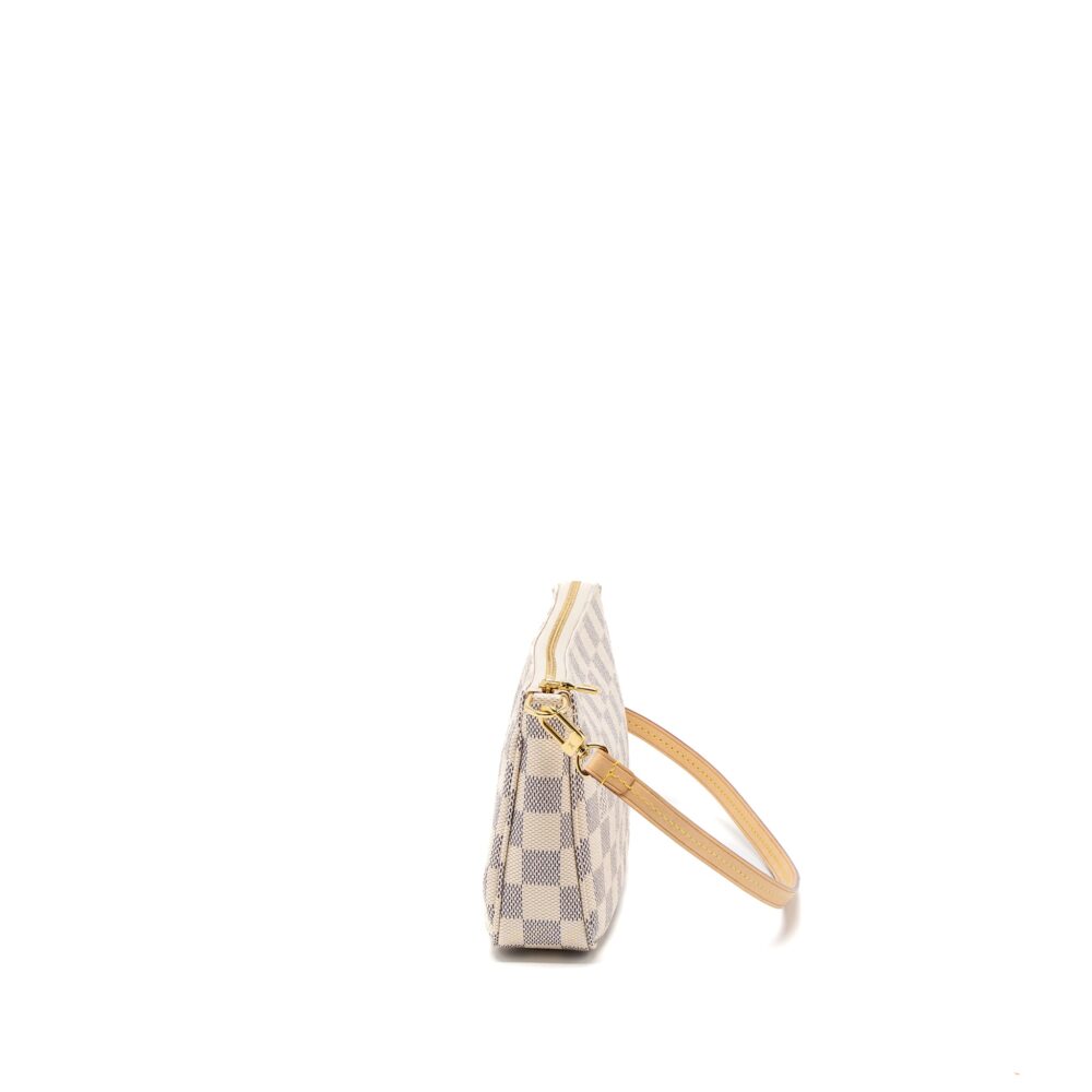 AAA Replica Louis Vuitton LV POCHETTE ACCESSORIES DAMIER AZUR CANVAS GHW (NEW VERSION)