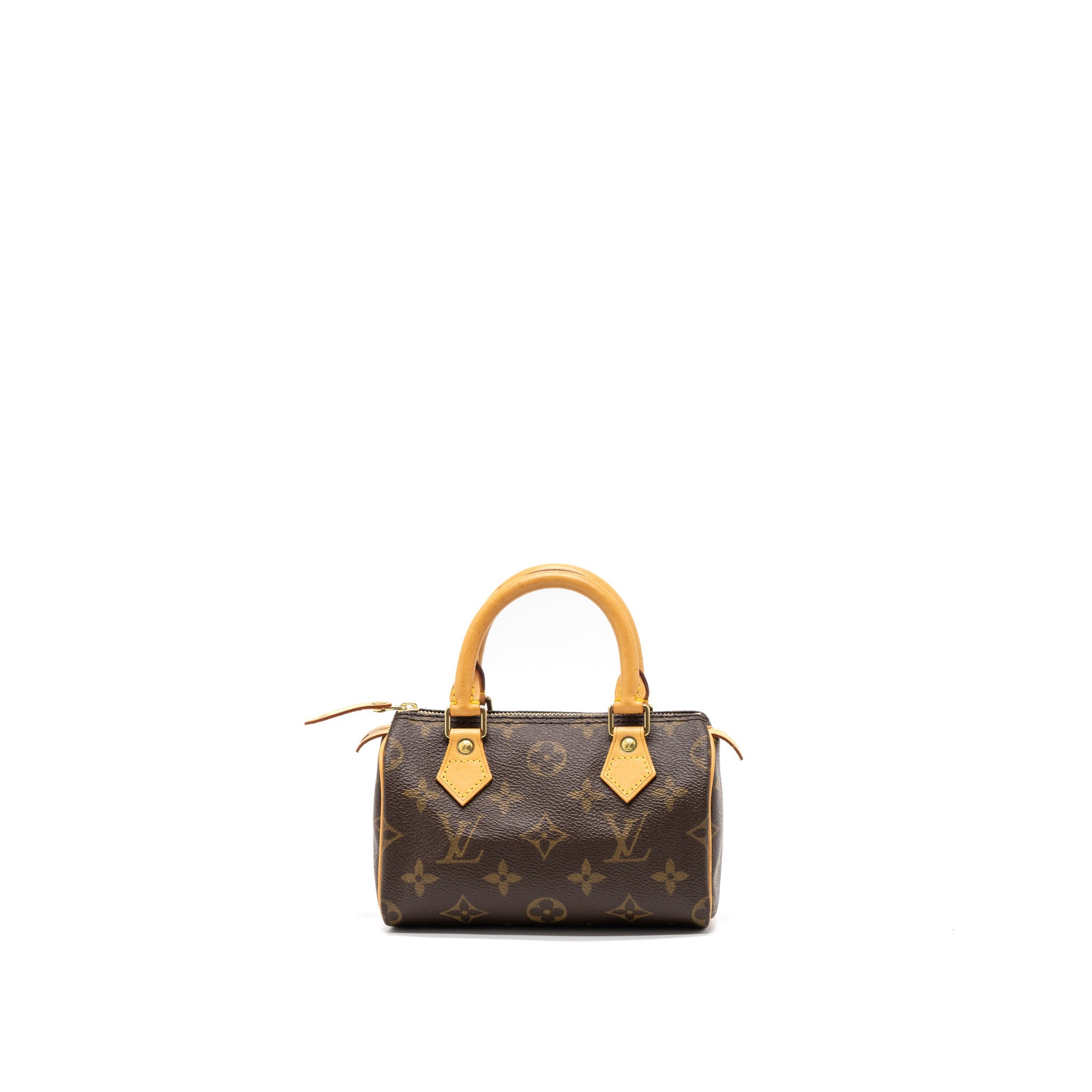 AAA Replica Louis Vuitton LV VINTAGE NANO SPEEDY MONOGRAM CANVAS GHW