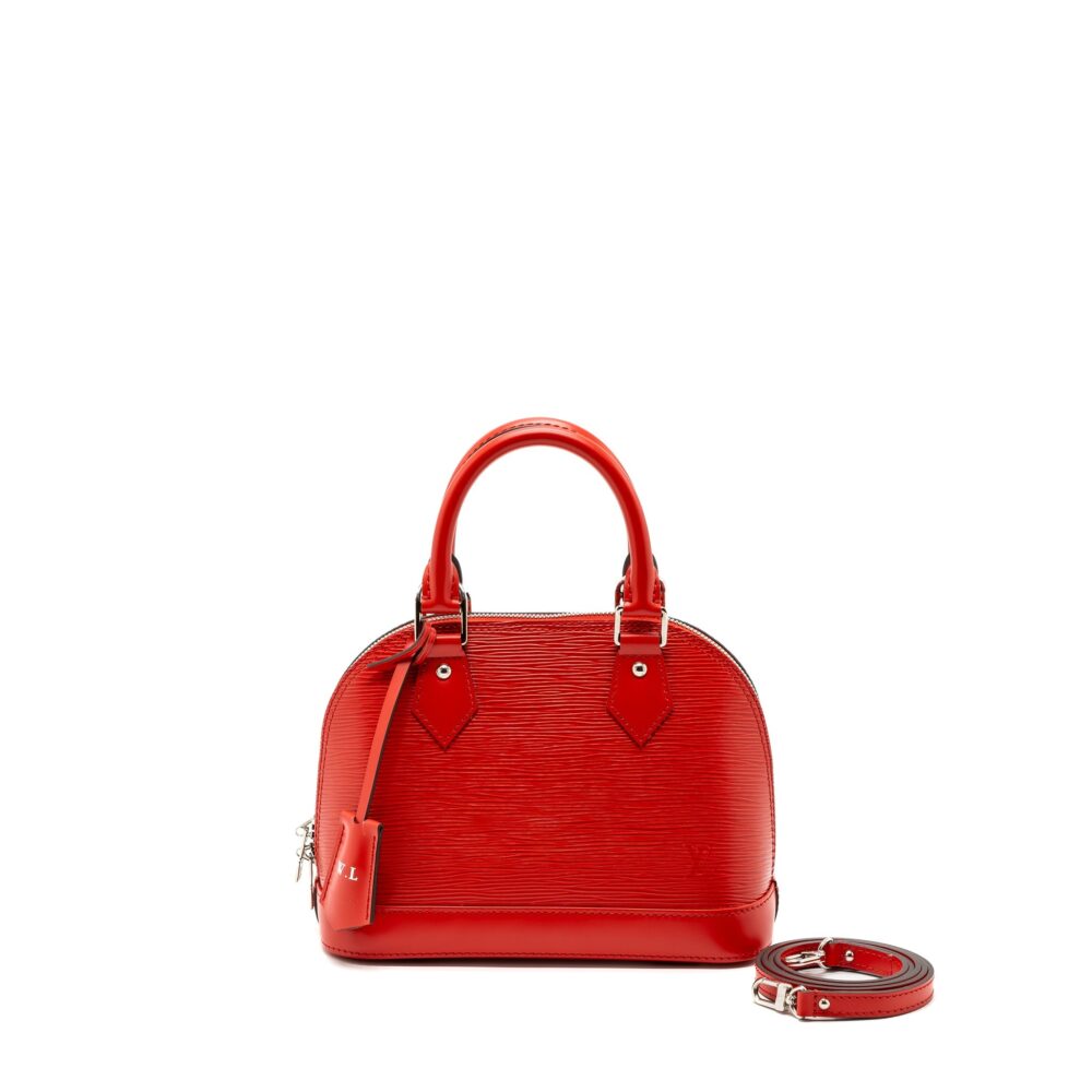 AAA Replica Louis Vuitton LV ALMA BB EPI RED SHW