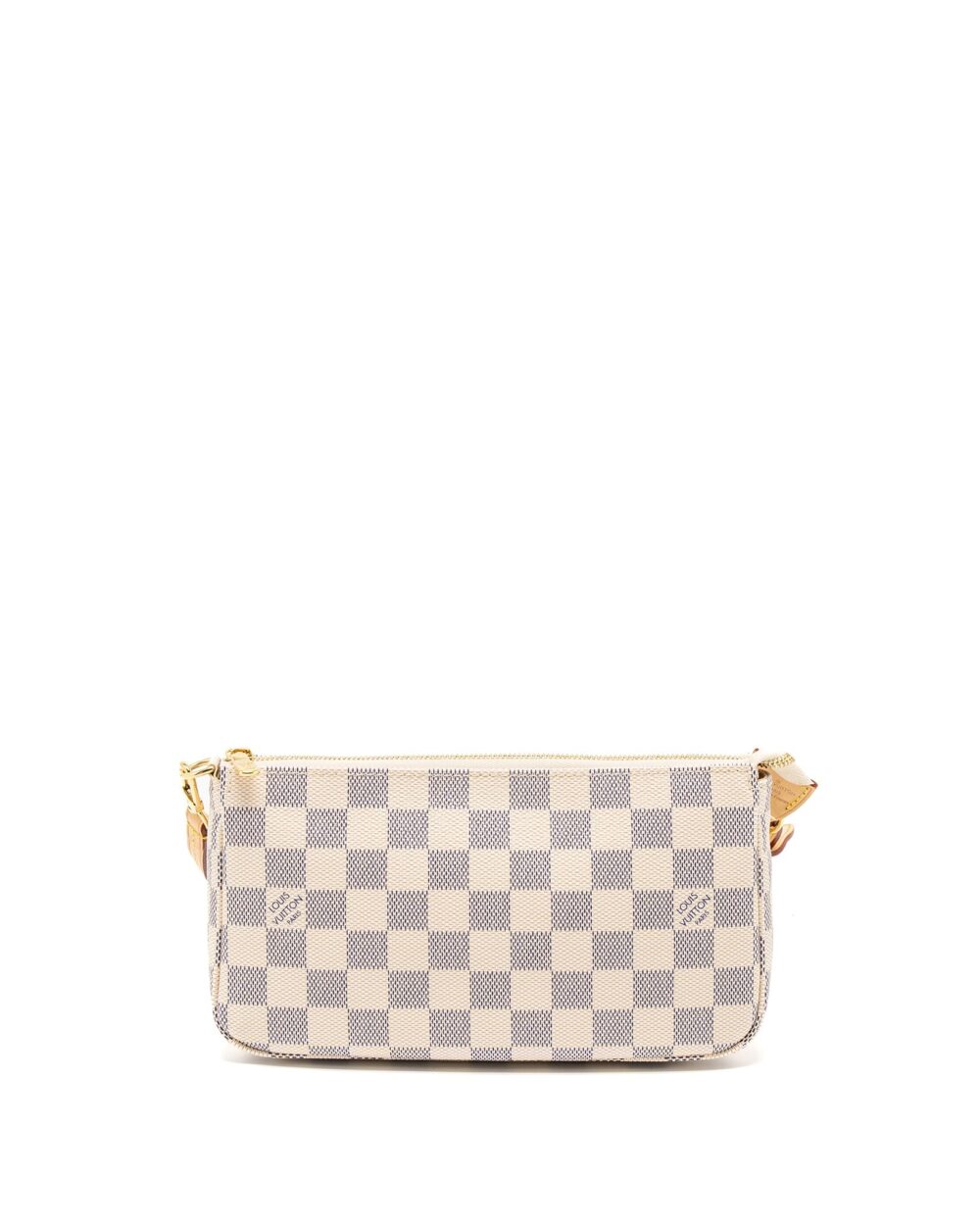 AAA Replica Louis Vuitton LV POCHETTE ACCESSORIES DAMIER AZUR CANVAS GHW (NEW VERSION)