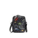 AAA Replica Louis Vuitton LV GRAPHITE MAP DANUBE PM CROSSBODY BAG DAMIER CANVAS / MULTICOLOR SHW