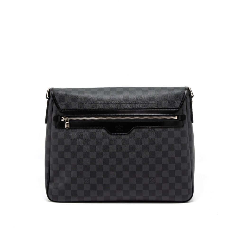 AAA Replica Louis Vuitton LV LARGE MESSENGER BAG DAMIER GRAPHITE CANVAS SHW