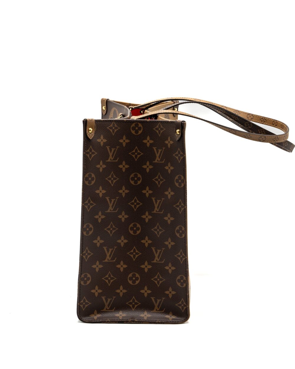 AAA Replica Louis Vuitton LV ONTHEGO GM MONOGRAM CANVAS / MONOGRAM REVERSE CANVAS GHW