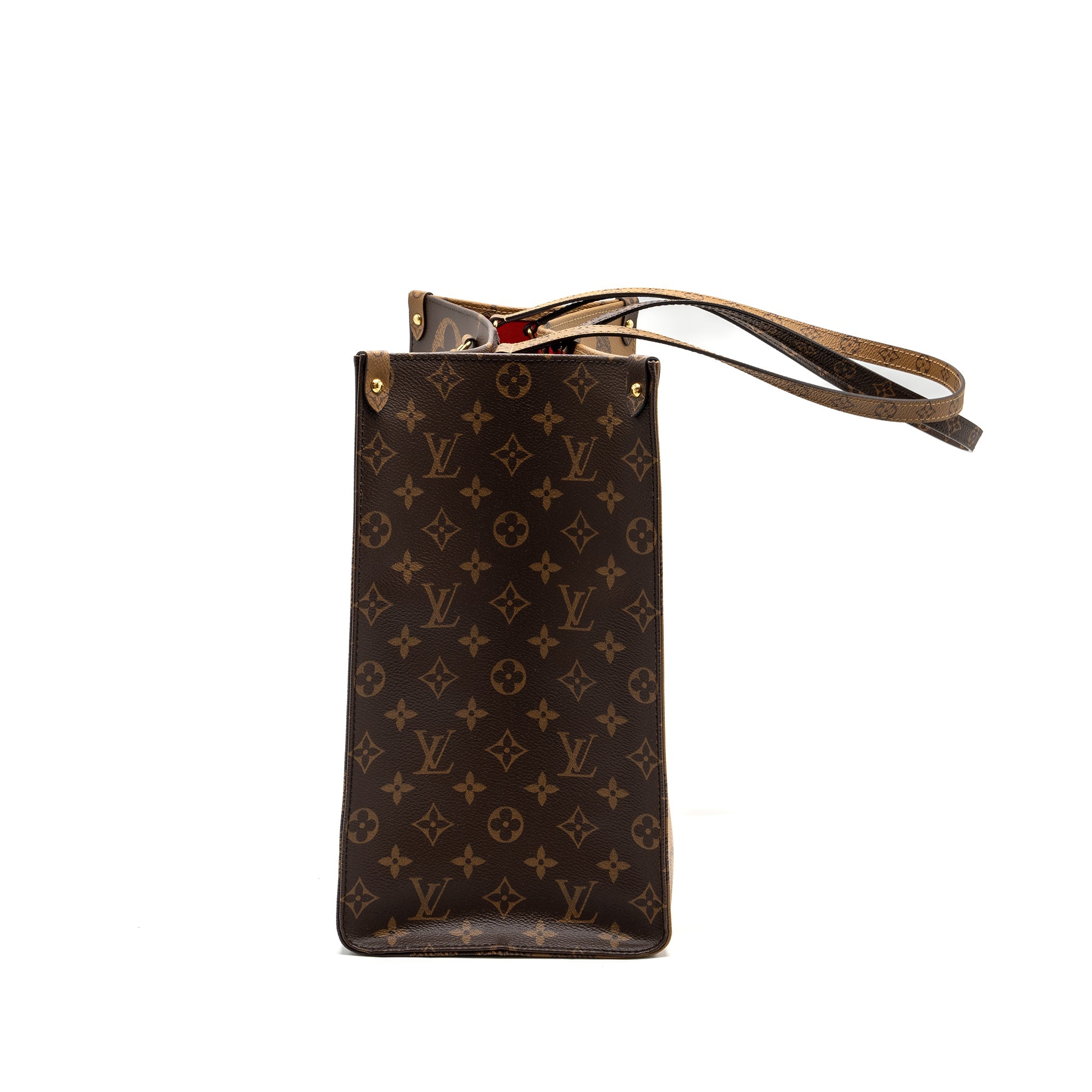 AAA Replica Louis Vuitton LV ONTHEGO GM MONOGRAM CANVAS / MONOGRAM REVERSE CANVAS GHW
