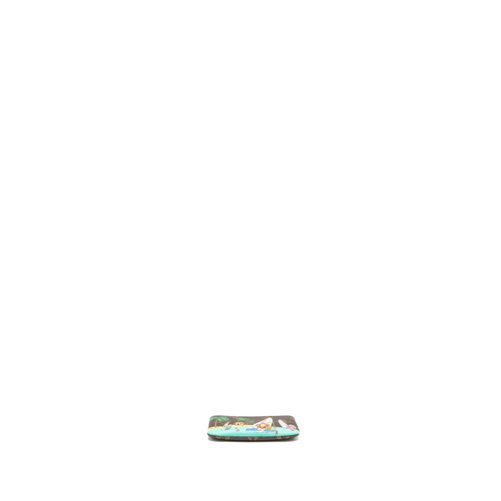 AAA Replica Louis Vuitton LV 2023 CHRISTMAS ANIMATION SAILING KEY POUCH MONOGRAM CANVAS MULTICOLOUR GHW