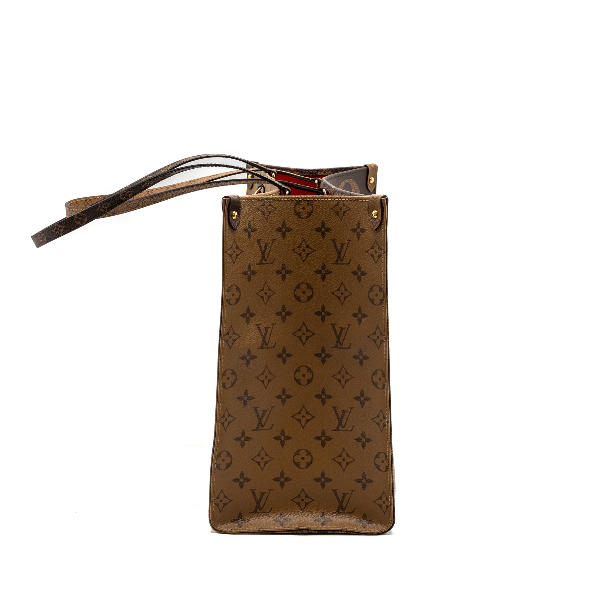 AAA Replica Louis Vuitton LV ONTHEGO GM MONOGRAM CANVAS / MONOGRAM REVERSE CANVAS GHW