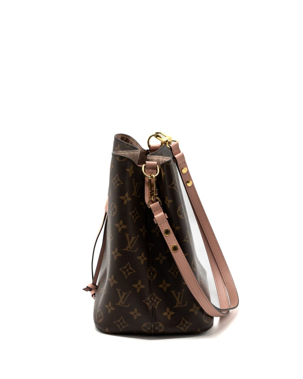 AAA Replica Louis Vuitton LV NEONOE MONOGRAM CANVAS / ROSE POUDRE GHW