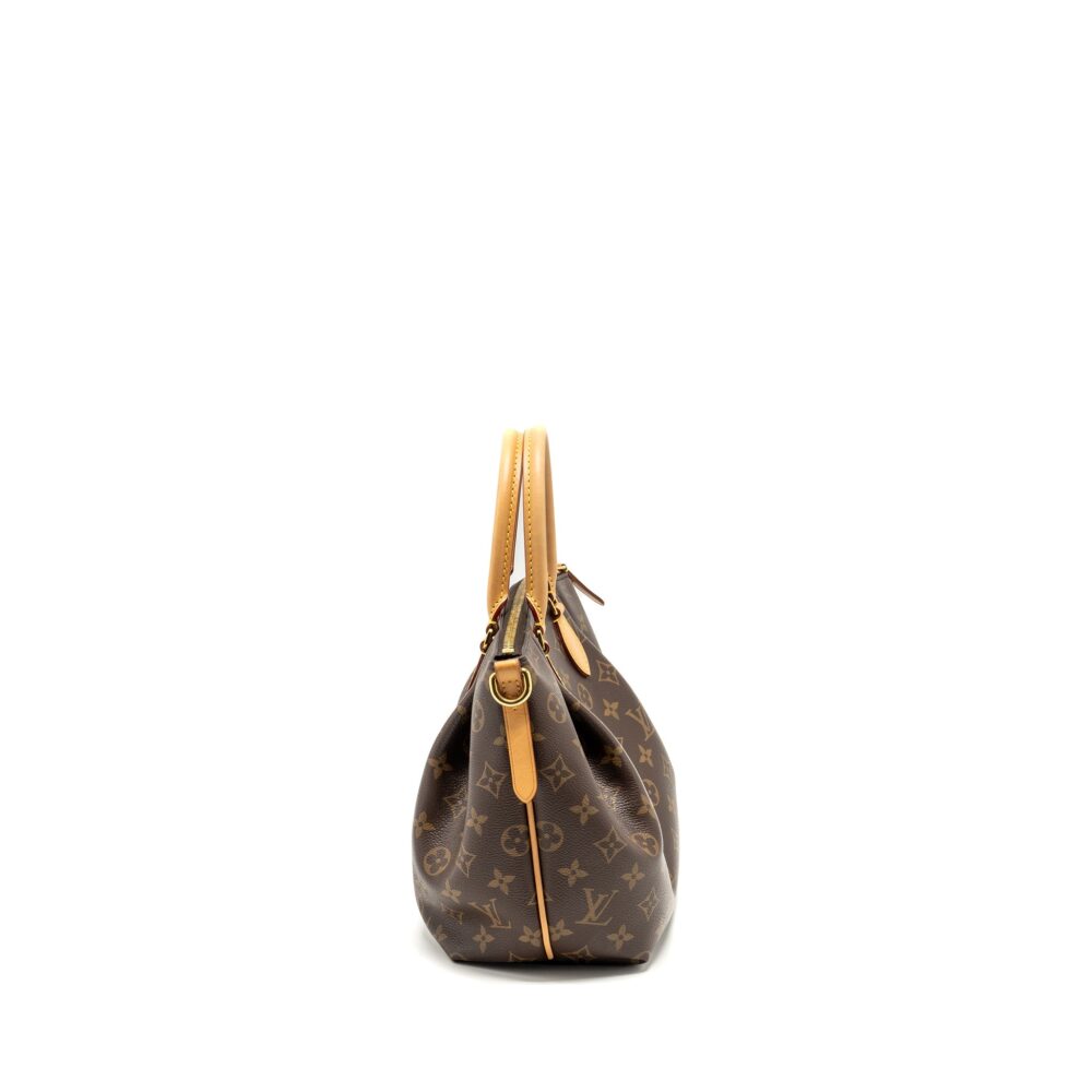 AAA Replica Louis Vuitton LV TURENNE PM BAG MONOGRAM CANVAS BROWN GHW