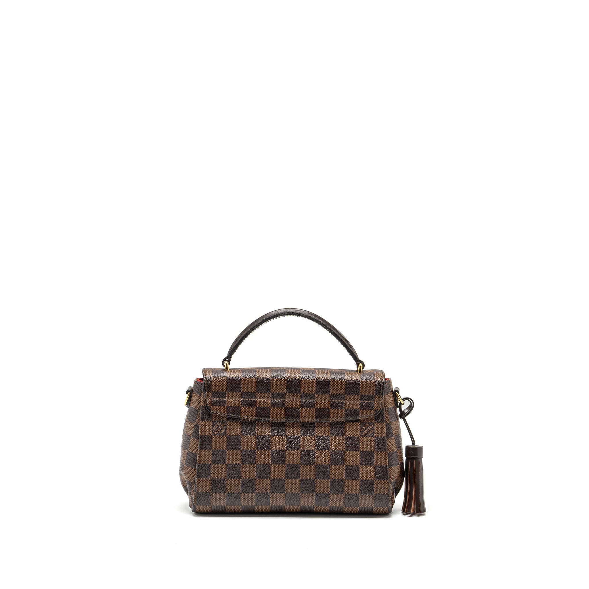 AAA Replica Louis Vuitton LV CROISETTE DAMIER EBENE GHW