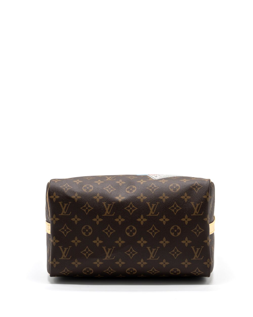 AAA Replica Louis Vuitton LV SPEEDY BANDOULIERE 30 MY LV WORLD TOUR MONOGRAM CANVAS GHW