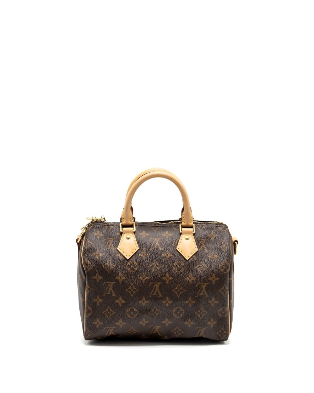 AAA Replica Louis Vuitton LV SPEEDY BANDOULIERE 25 MONOGRAM CANVAS GHW