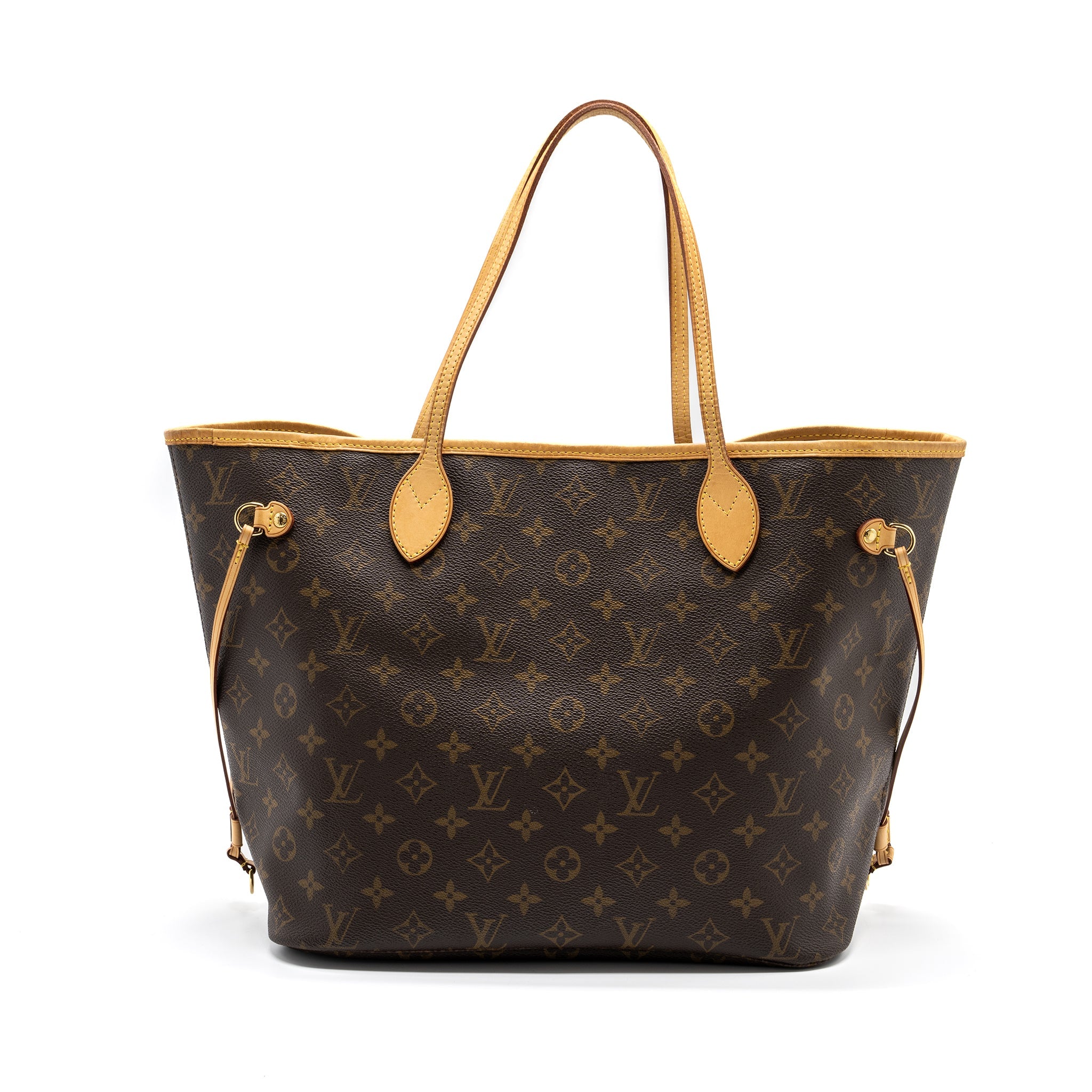 AAA Replica Louis Vuitton LV LOUIS VUTTION NEVERFULL MM MONOGRAM CANVAS GHW