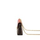AAA Replica Louis Vuitton LV PALLAS CHAIN BAG MONOGRAM CANVAS/ LEATHER CERISE GHW