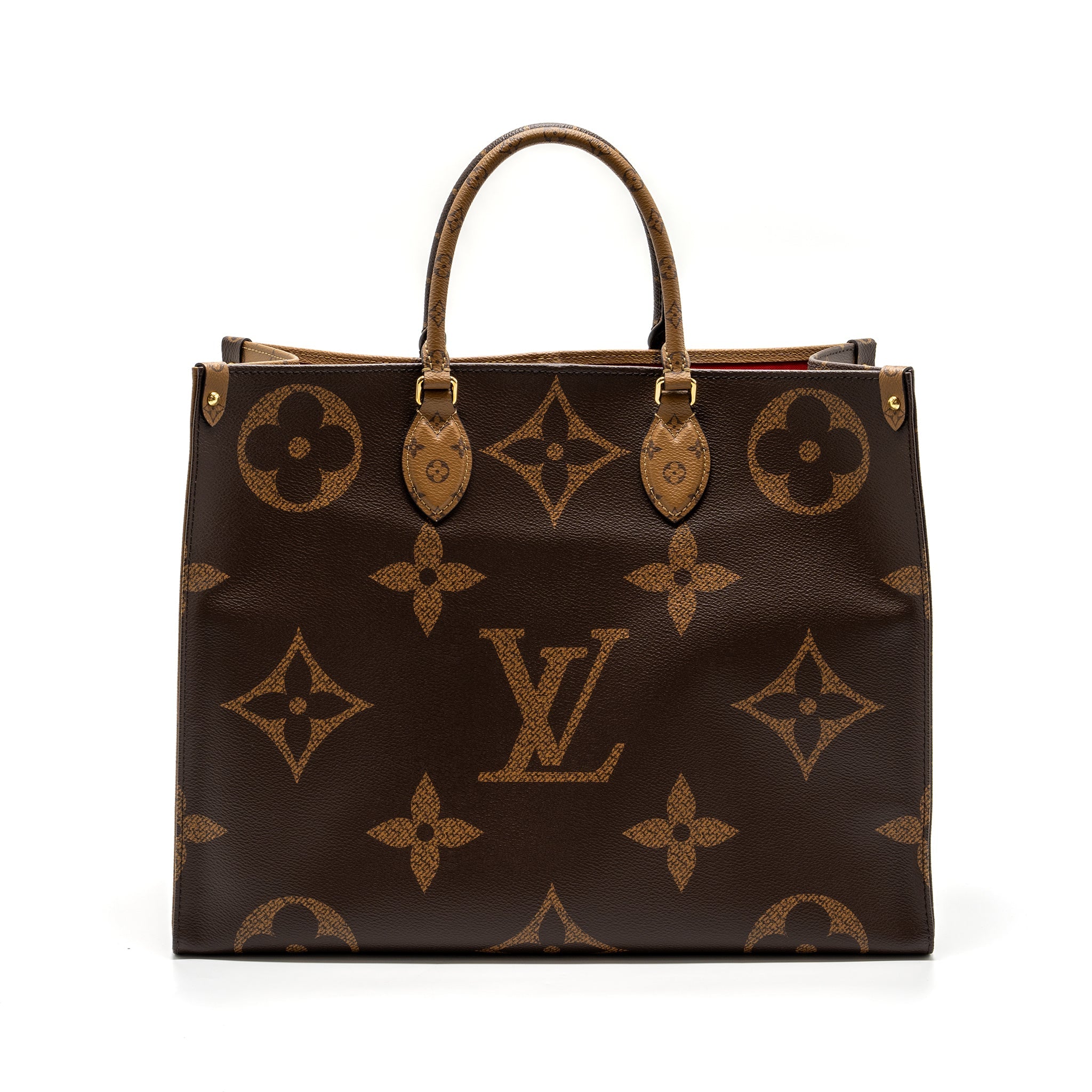 AAA Replica Louis Vuitton LV ONTHEGO GM MONOGRAM CANVAS / MONOGRAM REVERSE CANVAS GHW