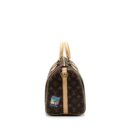 AAA Replica Louis Vuitton LV SPEEDY BANDOULIERE 30 MY LV WORLD TOUR MONOGRAM CANVAS GHW