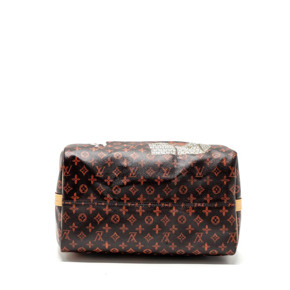 AAA Replica Louis Vuitton LV SPEEDY BANDOULIERE 30 CATOGRAM LIMITED EDITION CANVAS GHW
