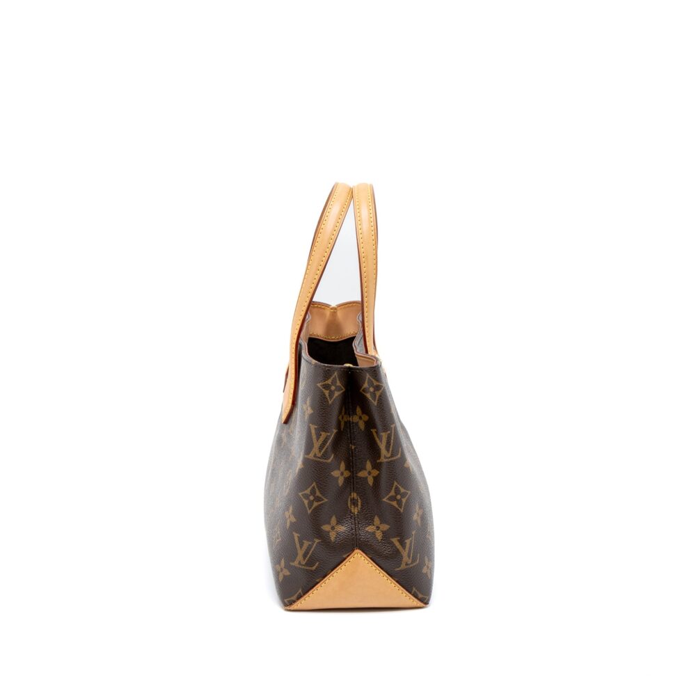 AAA Replica Louis Vuitton LV WILSHIRE PM TOTE BAG MONOGRAM CANVAS GHW