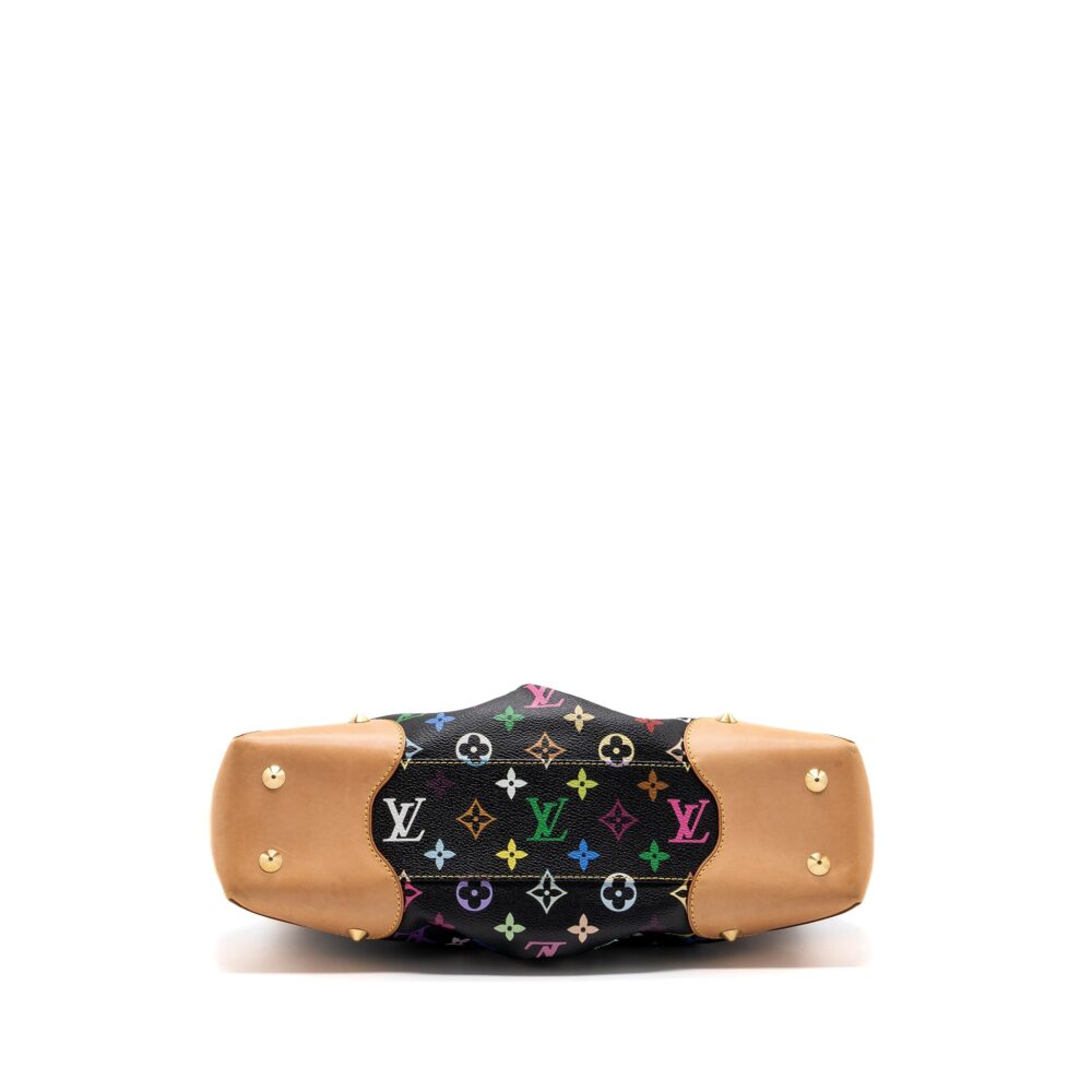 AAA Replica Louis Vuitton LV JUDY MM MULTICOLOR MONOGRAM BLACK GHW