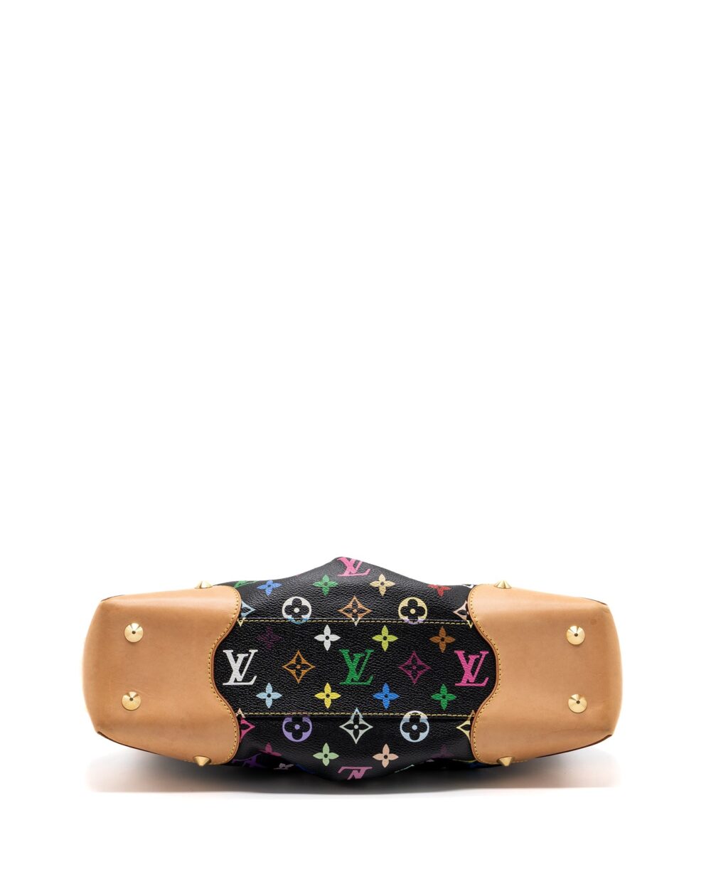 AAA Replica Louis Vuitton LV JUDY MM MULTICOLOR MONOGRAM BLACK GHW 