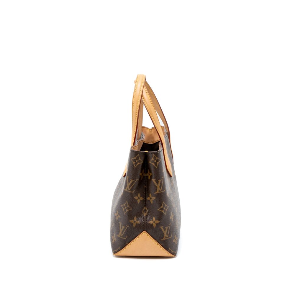 AAA Replica Louis Vuitton LV WILSHIRE PM TOTE BAG MONOGRAM CANVAS GHW