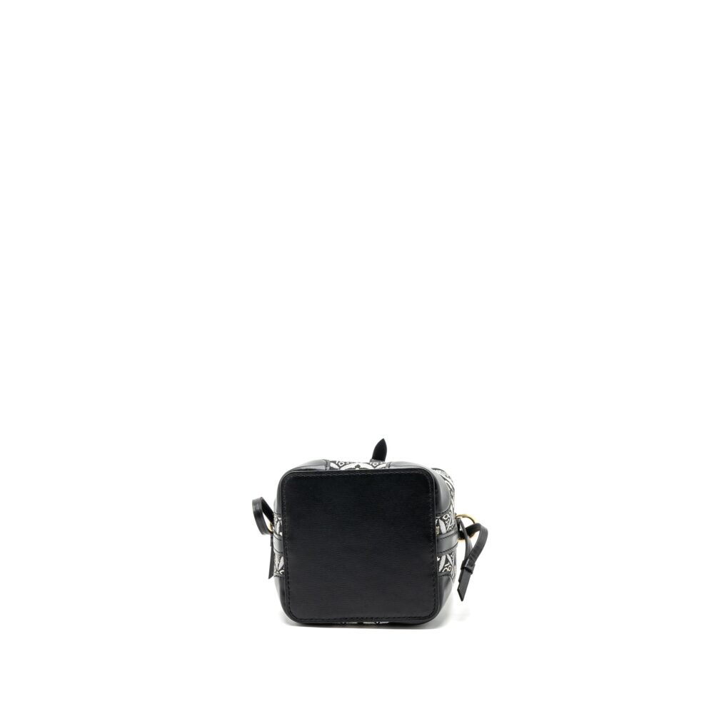 AAA Replica Louis Vuitton LV SINCE 1854 NOE PURSE CANVAS/LEATHER BLACK/MULTICOLOUR GHW
