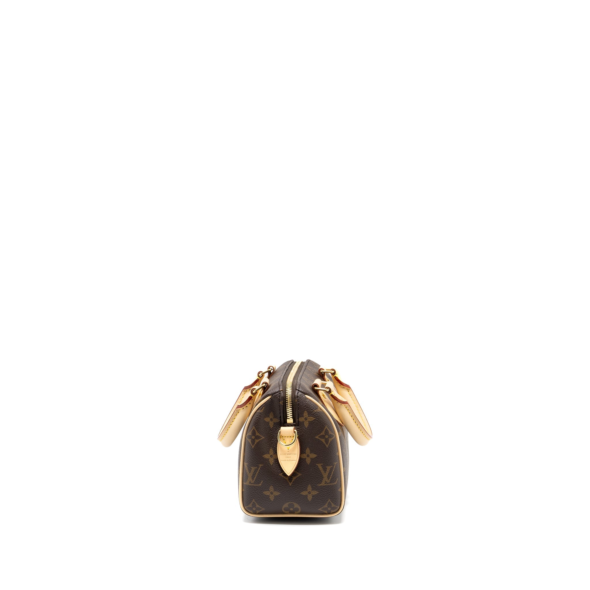 AAA Replica Louis Vuitton LV SPEEDY BANDOULIERE 20 MONOGRAM CANVAS GHW (NEW VERSION)