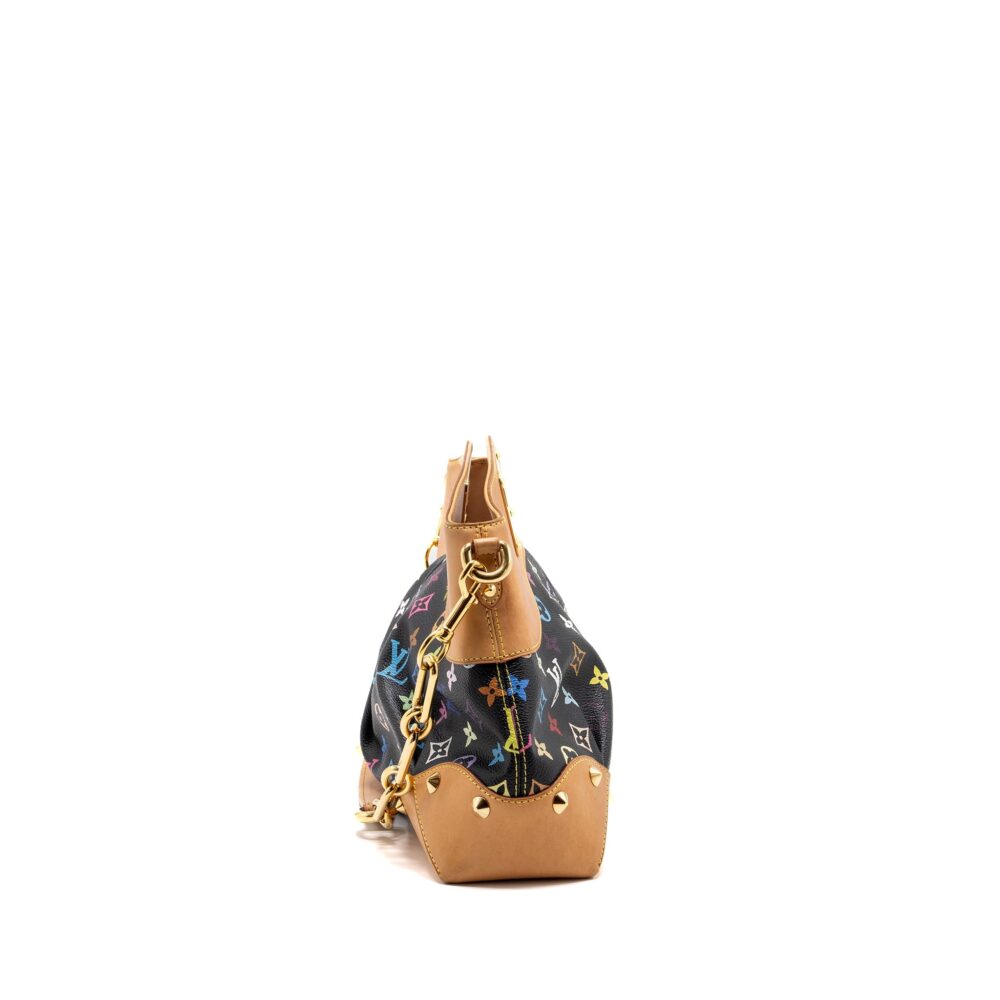 AAA Replica Louis Vuitton LV JUDY MM MULTICOLOR MONOGRAM BLACK GHW
