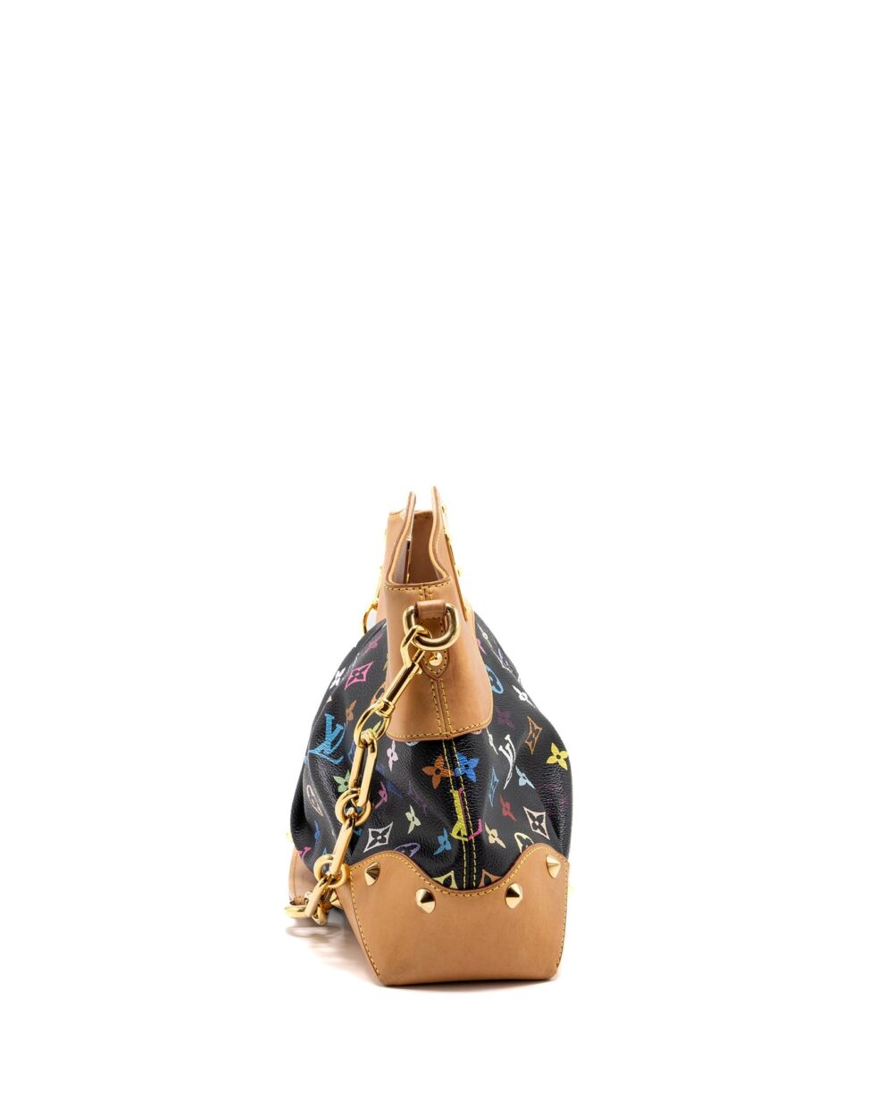AAA Replica Louis Vuitton LV JUDY MM MULTICOLOR MONOGRAM BLACK GHW 