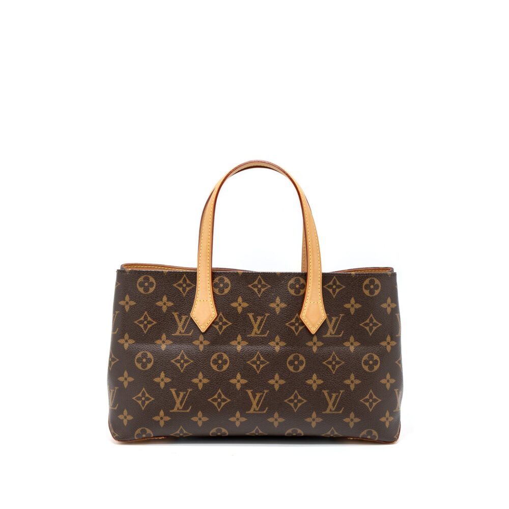 AAA Replica Louis Vuitton LV WILSHIRE PM TOTE BAG MONOGRAM CANVAS GHW