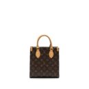 AAA Replica Louis Vuitton LV SAC PLAT BB MONOGRAM CANVAS GHW