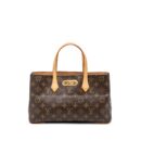 AAA Replica Louis Vuitton LV WILSHIRE PM TOTE BAG MONOGRAM CANVAS GHW