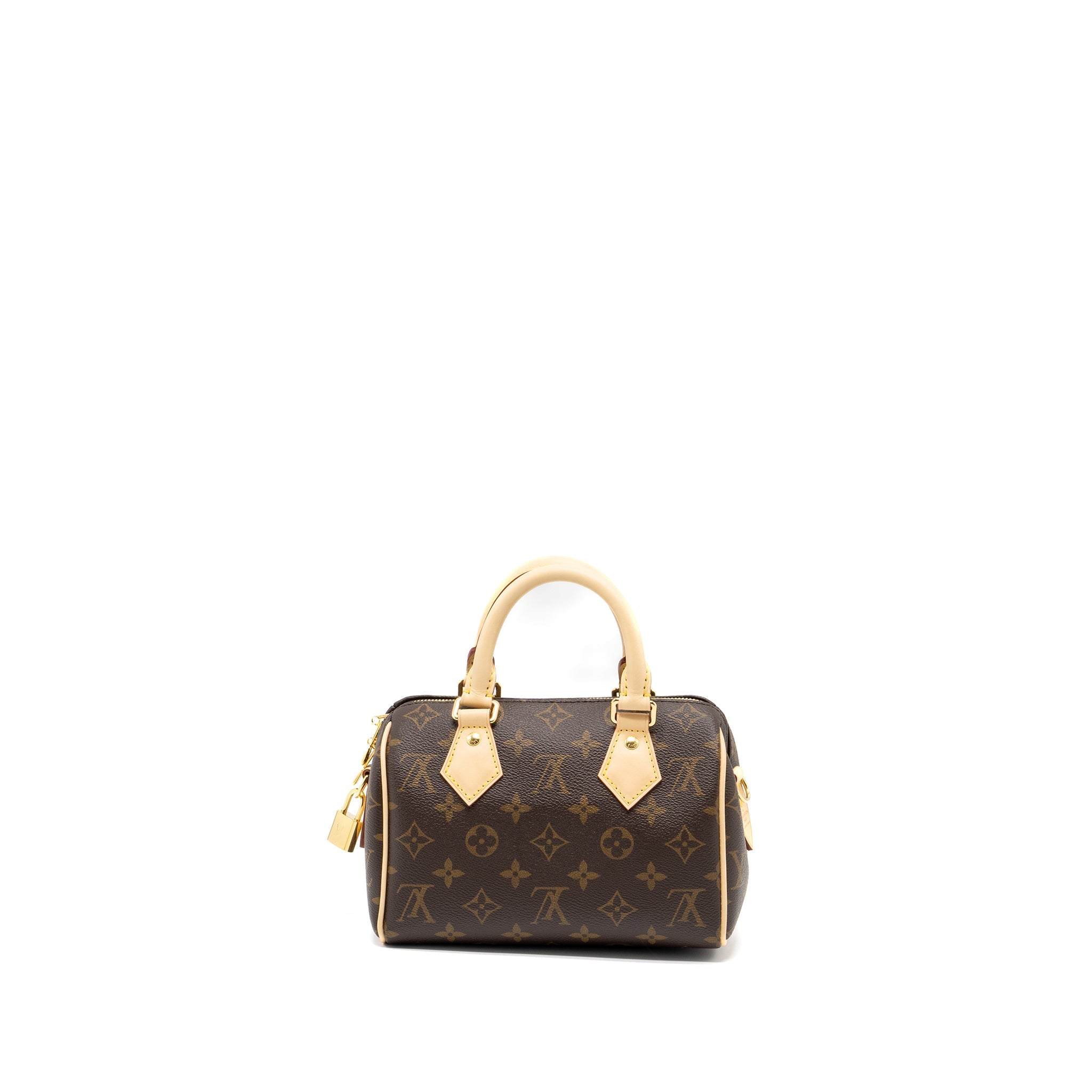 AAA Replica Louis Vuitton LV SPEEDY BANDOULIERE 20 MONOGRAM CANVAS GHW (NEW VERSION)
