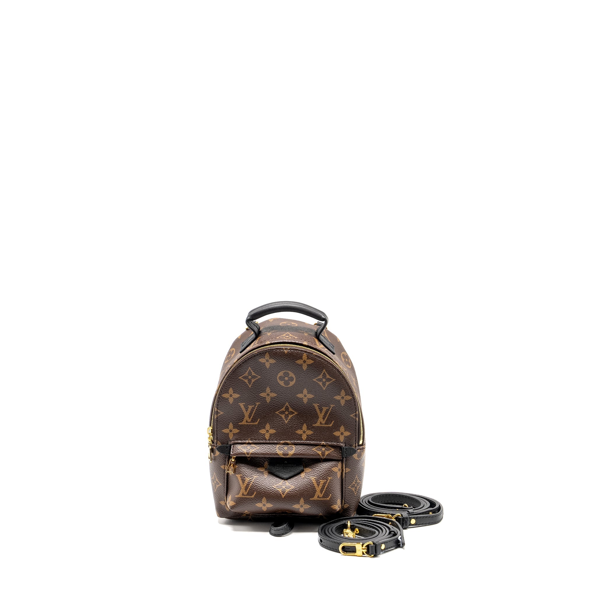 AAA Replica Louis Vuitton LV MINI PALM SPRING BACKPACK MONOGRAM CANVAS GHW