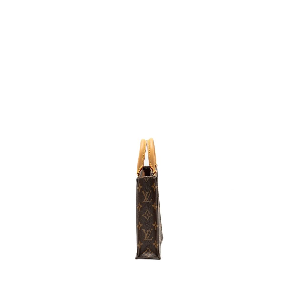 AAA Replica Louis Vuitton LV PATIT SAC PLAT MONOGRAM CANVAS GHW
