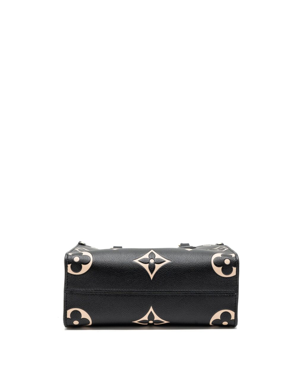 AAA Replica Louis Vuitton LV ONTHEGO PM BICOLOUR MONOGRAM EMPREINTE LEATHER BLACK/BEIGE GHW(NEW VERSION)