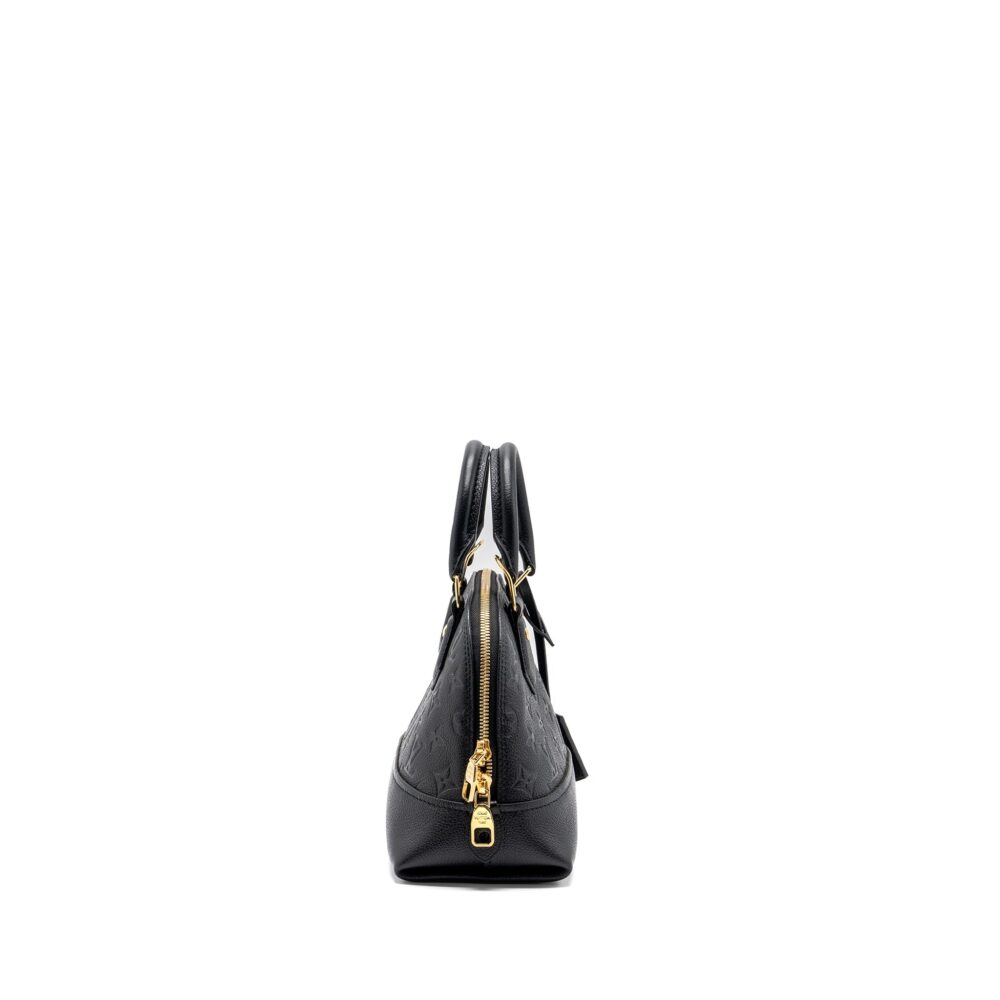 AAA Replica Louis Vuitton LV NEO ALMA BB MONOGRAM EMPREINTE BLACK GHW (NEW VERSION)