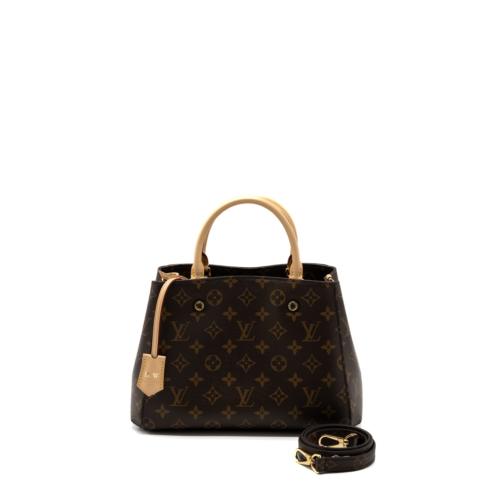 AAA Replica Louis Vuitton LV MONTAIGNE BB MONOGRAM CANVAS GHW