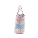 AAA Replica Louis Vuitton LV NEVERFULL MM ESCAL GIANT CANVAS PASTEL PINK SHW