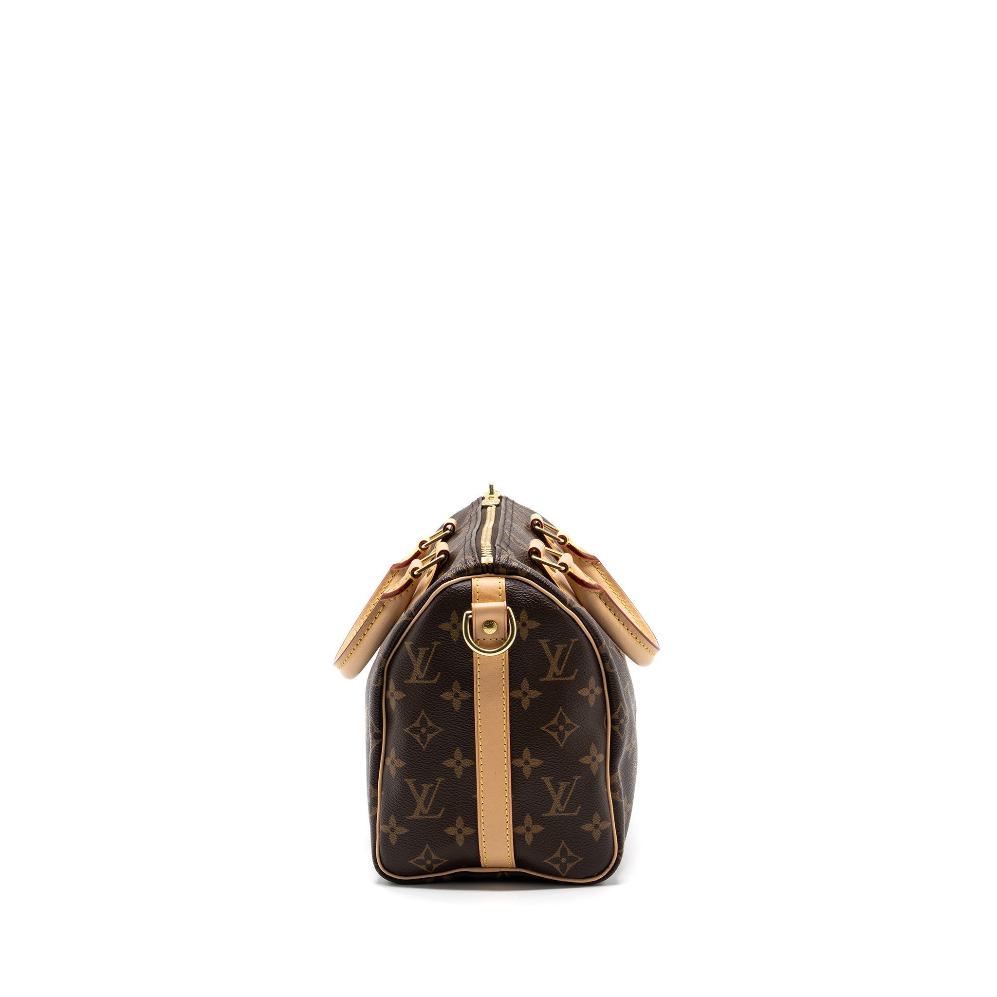 AAA Replica Louis Vuitton LV SPEEDY BANDOULIERE 25 MONOGRAM CANVAS GHW